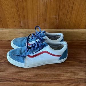 Red, White, and Blue Vans